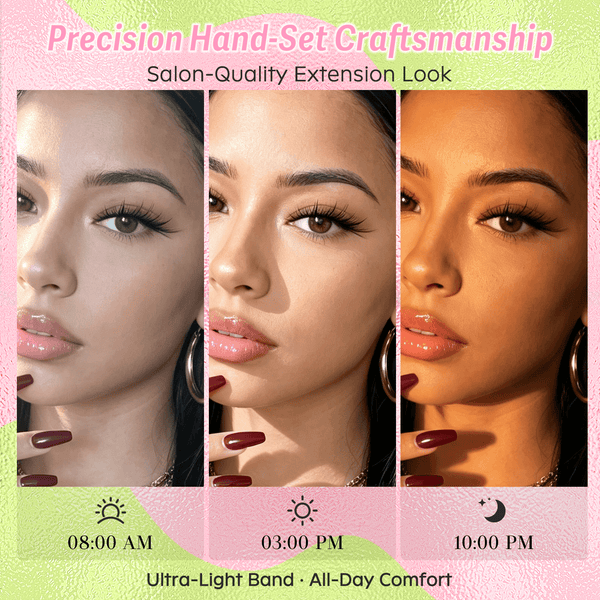WiWiLINK® High-Voltage Collection 6D Volume Cluster Lashes Kit - Flare
