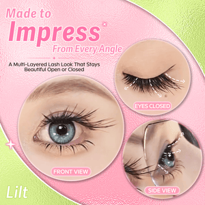 WiWiLINK® High-Voltage Collection 6D Volume Cluster Lashes Kit - Lilt
