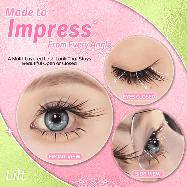 WiWiLINK® High-Voltage Collection 6D Volume Cluster Lashes Kit - Lilt