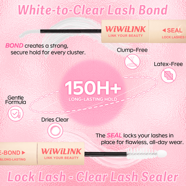 WiWiLINK® High-Voltage Collection 6D Volume Cluster Lashes Kit - Lilt