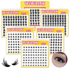 WiWiLINK® One Length Manga Cluster Lashes - California Sunset