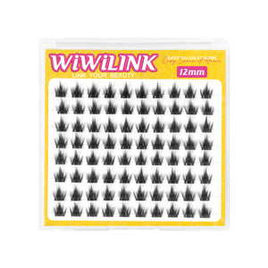 WiWiLINK® One Length Manga Cluster Lashes - California Sunset