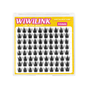 WiWiLINK® One Length Manga Cluster Lashes - California Sunset