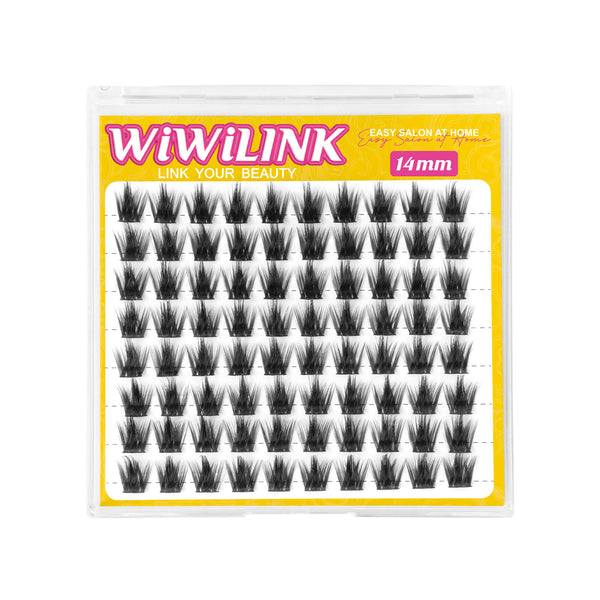 WiWiLINK® One Length Manga Cluster Lashes - California Sunset