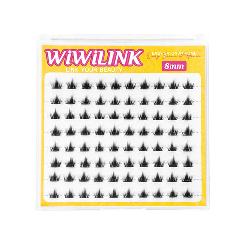 WiWiLINK® One Length Manga Cluster Lashes - California Sunset