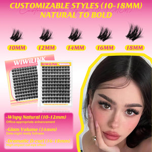 WiWiLINK® 3D Universal Cluster Lashes Kit - Volume Bomb