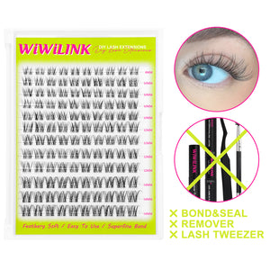WiWiLINK® Natural Cluster Lashes Kit - First Met