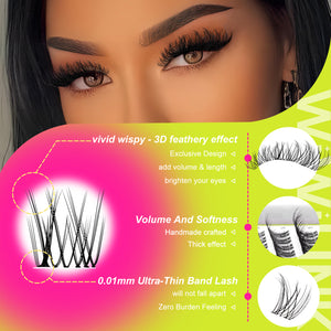 WiWiLINK® Natural Cluster Lashes Kit - First Met