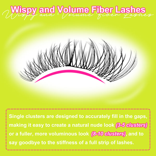 WiWiLINK® Natural Cluster Lashes Kit - First Met