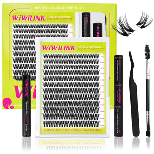 WiWiLINK® Volume Cluster Lashes Kit - Muse