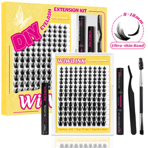 WiWiLINK® Manga Cluster Lashes Kit - California Sunset