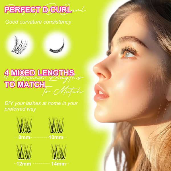 WiWiLINK® Natural Cluster Lashes Kit - First Met