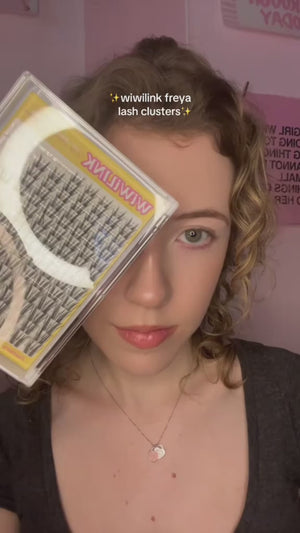 WiWiLINK® Cat Ear Shape Cluster Lashes Kit - Freya