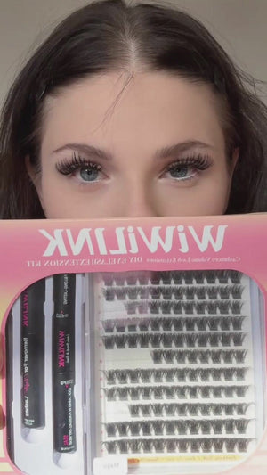 WiWiLINK® 3D Universal Cluster Lashes Kit - Magic